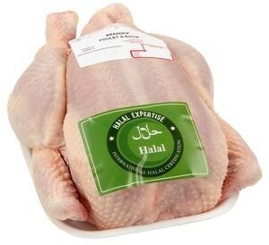Halal poulet a rotir +