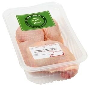 Halal 2 cuisses de poulet
