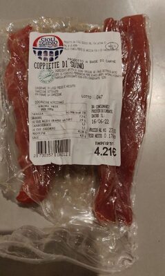Coppiette di suino