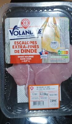 Escalopes extra-fines de dinde