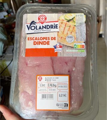 Escalopes de dinde