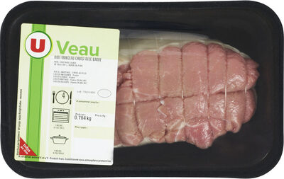 Rôti de veau *** avec barde, France, 1 pièce