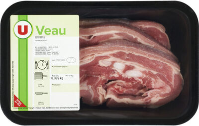 Tendron de veau **, à griller ou à mijoter, France, 3 pièces