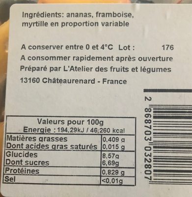 Salade de fruits frais