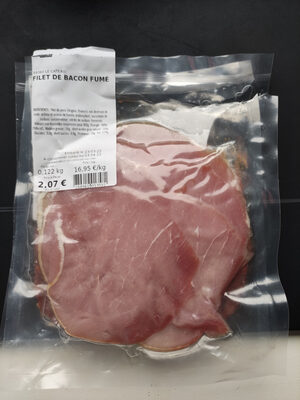 filet de bacon fumé