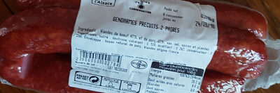 GENDARME PRÉCUITS 2 PAIRES