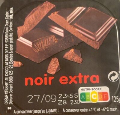 Danette extra noir