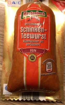 Schinken-Teewurst Fein