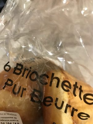 6 Briochettes Pur Beurre