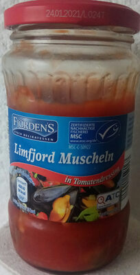 Limfjord Muscheln in Tomatendressing