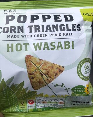 Corn triangles hot wasabi