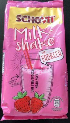 Quick Mix Milkshake Typ Erdbeere, Erdbeere