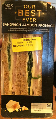 Sandwich Jambon Fromage