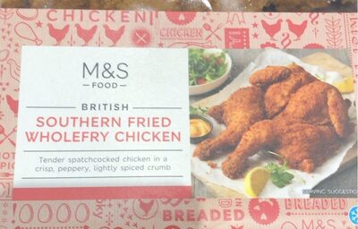 Southern fried wholefry fried chicken