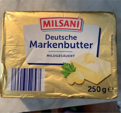 Milsani deutsche Markenbutter