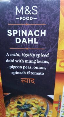 Spinach dahl
