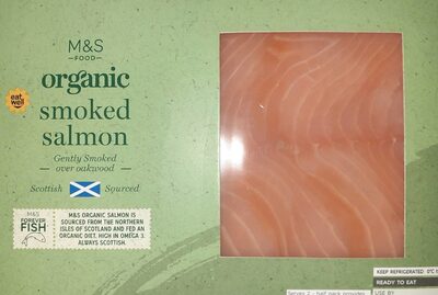 Organic smoked salmon