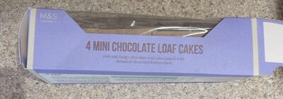 4 MINI CHOCOLATE LOAF CAKES