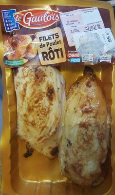Filets de poulet rôti