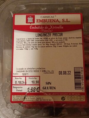 Longaniza pascua