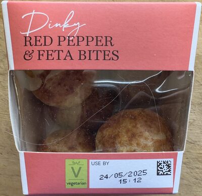 Dinky Red Pepper and Feta Bites