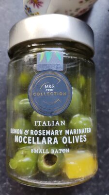 Lemon & Rosemary Marinated Nocellara Olives