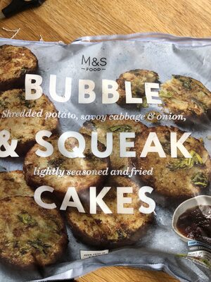 Bubble and Squeak cakes