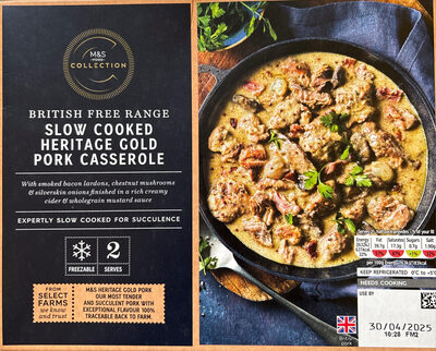 Slow Cooked Heritage Gold Pork Casserole