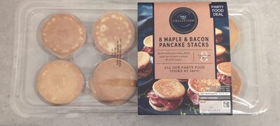 8 Maple & Bacon Pancake Stacks