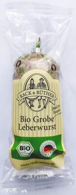 Bio Grobe Leberwurst