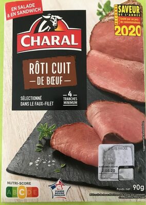 Charal roti cuit - de boeuf -
