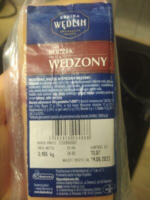 Boczek Wedzony
