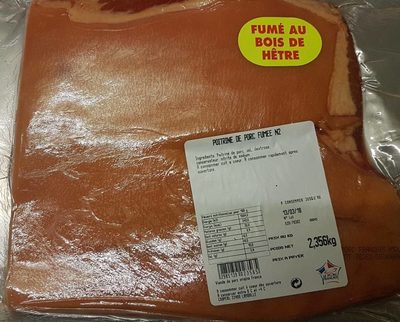 Poitrine de Porc Fumée N°2