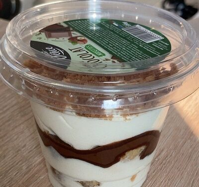 Tiramisu chocolat noisettes, surgelé