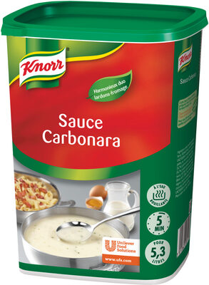 Knorr Sauce Carbonara Déshydraté 800g jusqu'à 5,3L