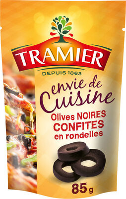 Olives noires en rondelles