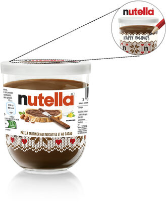 Nutella pâte à tartiner aux noisettes et au cacao 220g