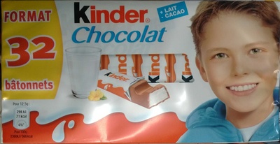 Chocolat supérieur au lait avec fourrage au lait