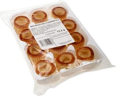 Mini-bouchées Feuilletées à Garnir (x12)