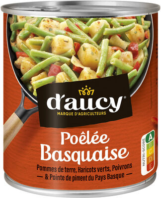 D'aucy 580g poelee basquaise
