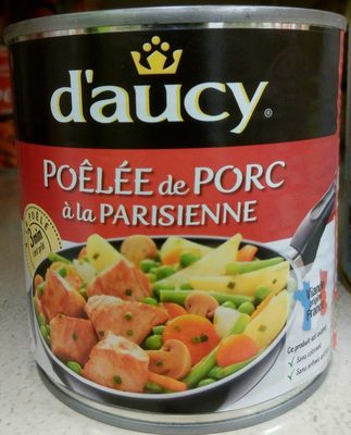 D'aucy Poêlée de porc à la parisienne 290 g