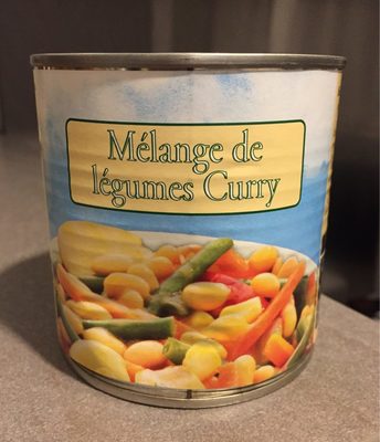 Mélange de légumes Curry
