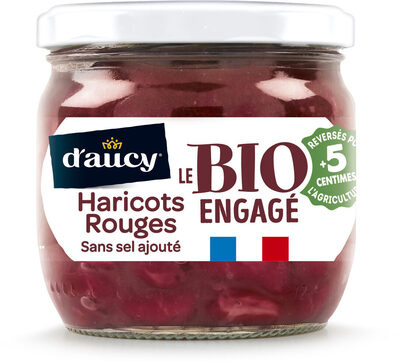 Haricots rouges Bio engagé d'aucy 205g
