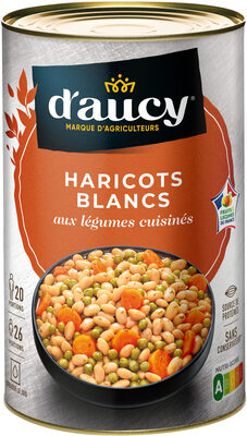 2505g haricots blancs aux légumes cuisinés