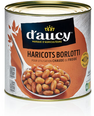 Haricots Borlotti d'aucy 1560g