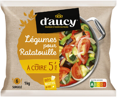 Légumes pour ratatouille A cuire d'aucy 1kg