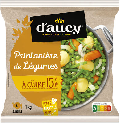 Printannière 4 légumes aux oignons A cuire d'aucy 1kg