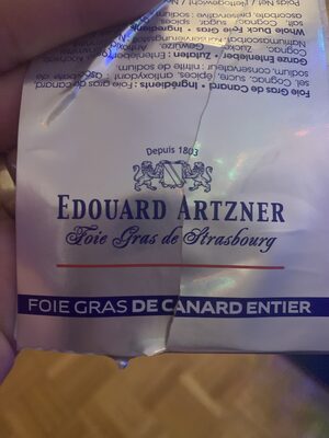Foie gras de canard