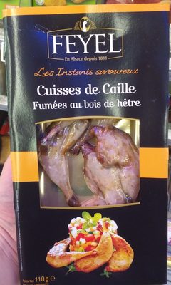 Cuisses de Caille Fumées au Bois de Hêtre