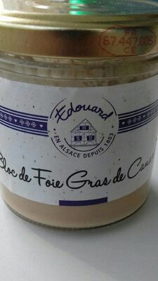 Bloc de foie gras de canard